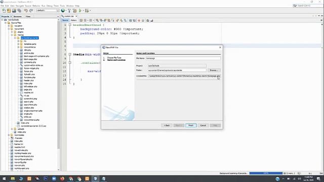How to create WordPress Template from scratch | Part - 8 | PSD to WORDPRESS смотреть онлайн
