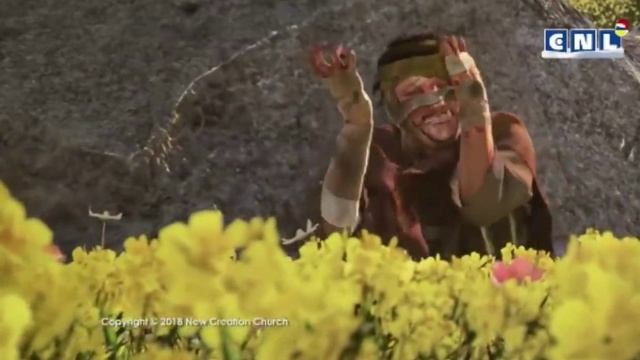 Иисус очистил прокаженного.