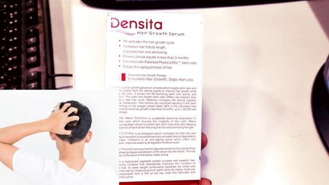 Densita Hair Growth Serum | Effective Hair Growth Formula | Hair Loss, Male Pattern Baldness,
