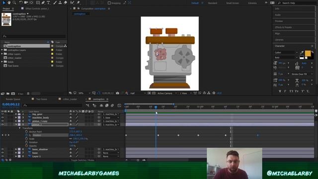 After Effects Basic Animation Tutorial 3 - Basic Keyframe animation смотреть онлайн