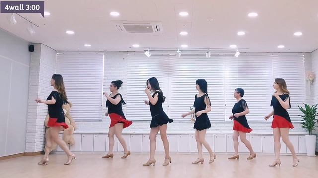 Cha Cha Cha Balada |line dance|Improver|차차라인댄스 смотреть онлайн