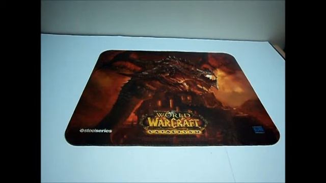 SteelSeries Qck WoW Cataclysm Deathwing Edition gaming mouse pad review ! смотреть онлайн