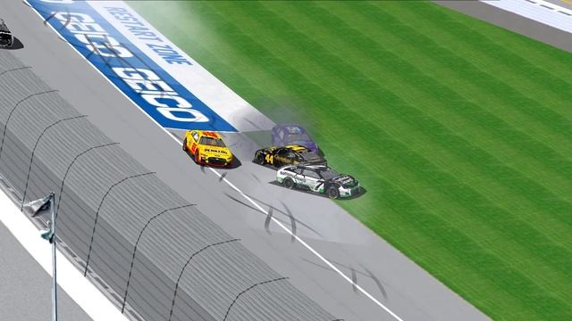 HALF THE FIELD CRASHES IN WILD RACE! - NR2003 2022 Michigan Race Highlights смотреть онлайн