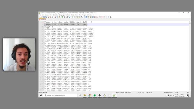 02 | Como importar e plotar dados de um arquivo .txt/.csv com python смотреть онлайн