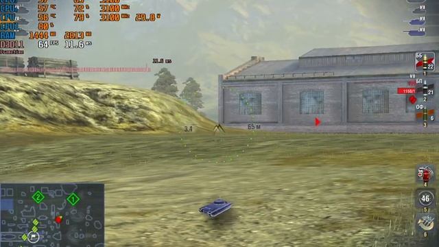 WORLD OF TANKS BLITZ. ТАНК T23E3. НА СЛАБОМ ПК смотреть онлайн