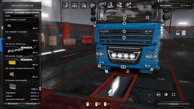 [ETS2 v1.35] DAF XF 105 & BDF v4.3 by 50k + ALL DLC´s ready смотреть онлайн