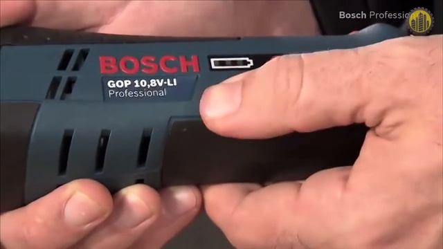 Аккумуляторный мультитул BOSCH GOP 10,8 V-LI Professional смотреть онлайн