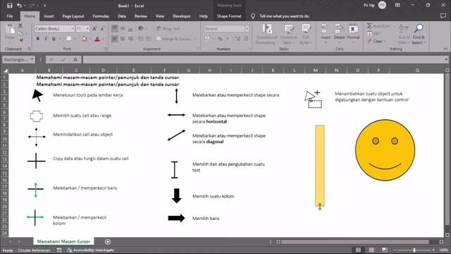 Fungsi Kursor Pada Excel | Belajar Excel - excel el смотреть онлайн