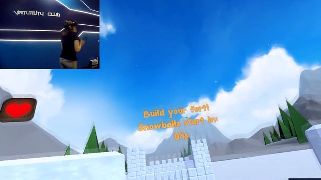СНЕГОВИК - СНАЙПЕР. Snow Fortress для HTC Vive смотреть онлайн