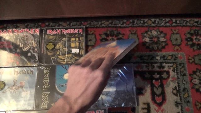 Iron Maiden - моя коллекция лицензионных альбомов. Видео1 смотреть онлайн