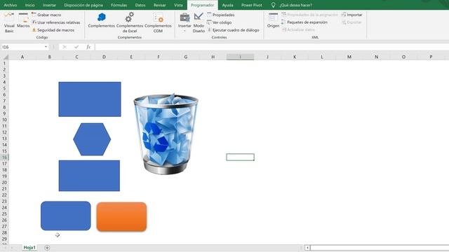 Mover formas e imágenes en Excel con VBA. Curso de Excel Intermedio смотреть онлайн