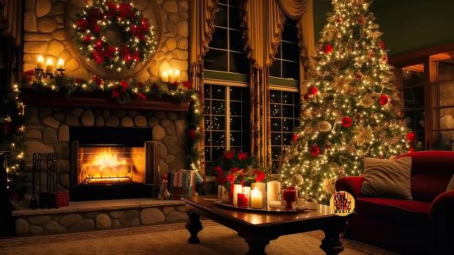 Top Christmas Songs Playlist ? Classic Christmas Music With Fireplace ?? Merry Christmas 2024