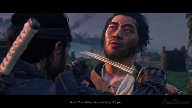 Jin found out his father killer - Ghost of Tsushima Director's Cut 'Iki Island' смотреть онлайн