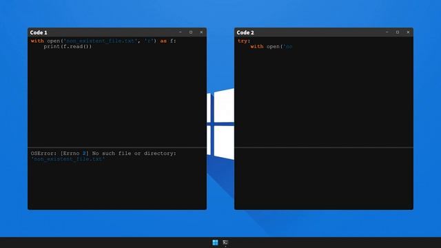 How to fix OSError: [Errno 2] No such file or directory in Python смотреть онлайн