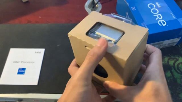 Intel Core I5-12400F - Unboxing
