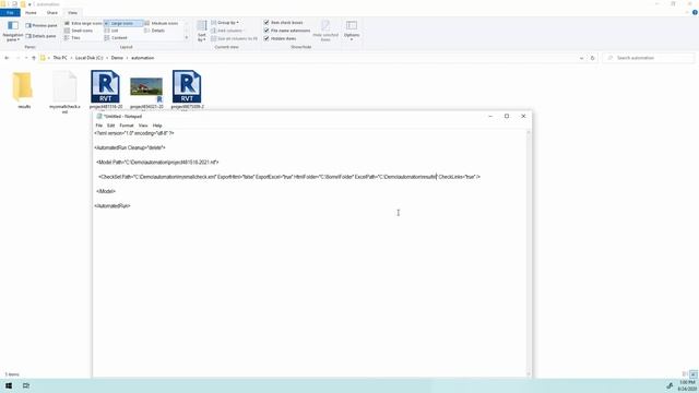 Model Checker For Revit - Using Model Checker Automation