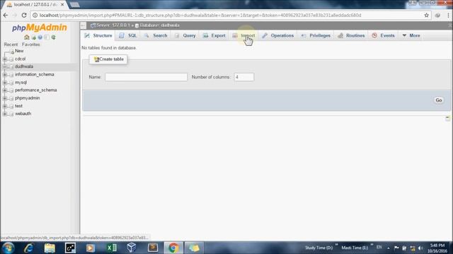 How to Import Database in phpmyadmin in Hindi смотреть онлайн