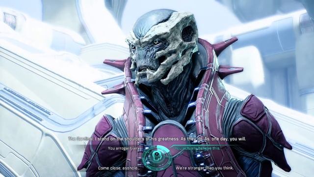 Mass Effect: Andromeda - Ryder has no patience for grandstanding смотреть онлайн