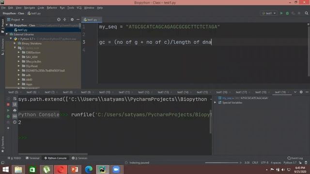 Introduction to BioPython #2 | LifeGenBio смотреть онлайн