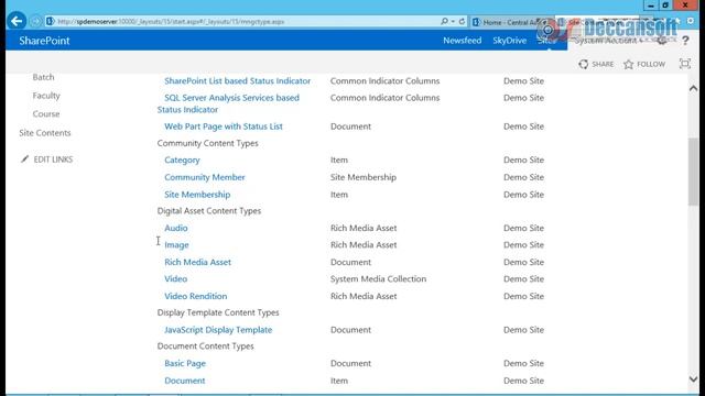 SharePoint Tutorial | Site Columns and Content Types смотреть онлайн