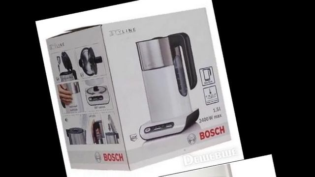 Bình nấu nước siêu tốc hàng chính hãng Bosch TWK8611 смотреть онлайн