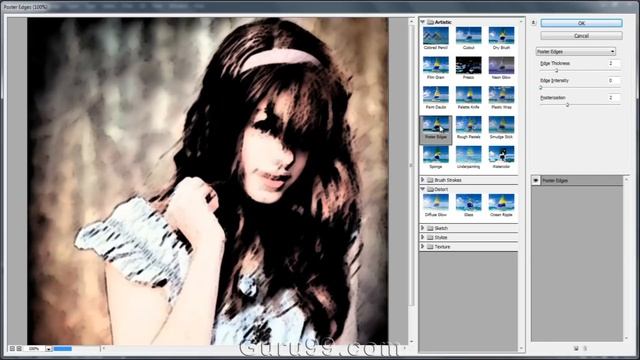 How to use Filters in Photoshop CC смотреть онлайн