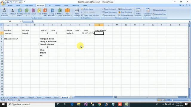 MS Excel part -4 | Advance Formule | Drdo copa Tier 2 qualifying exam | other Exam |for all Student смотреть онлайн