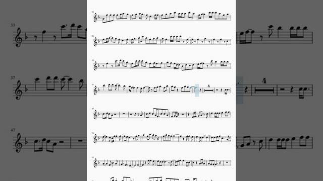 Fairytale of New York (Clarinet ,Tenor Saxophone, Trumpet Sheet Music) смотреть онлайн