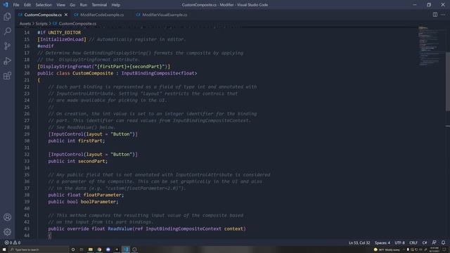 Input System Modifiers Explained | ButtonWithOne/TwoModifiers and Custom Composites - Unity смотреть онлайн