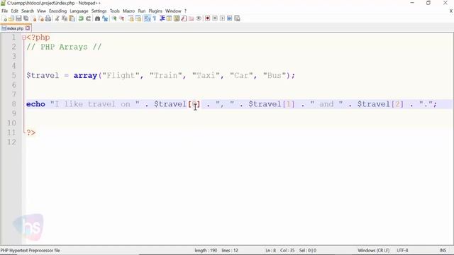 array in php with example | Web development course full | php arrays | Sekharmetla | Harisystems смотреть онлайн