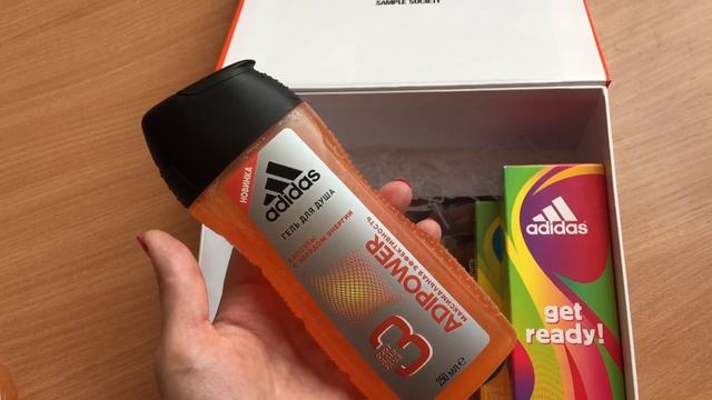 Бьютибокс Glambox Adidas лимитка распаковка;