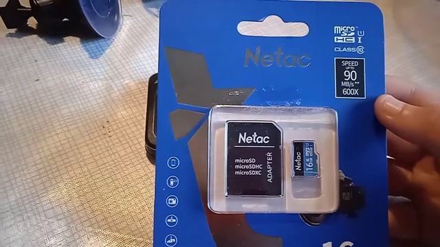 #обзорпосылки видео регистратор Digma и карта памяти Netac смотреть онлайн
