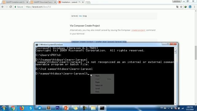 Part03# How to install Laravel 5.6 on localhost? смотреть онлайн