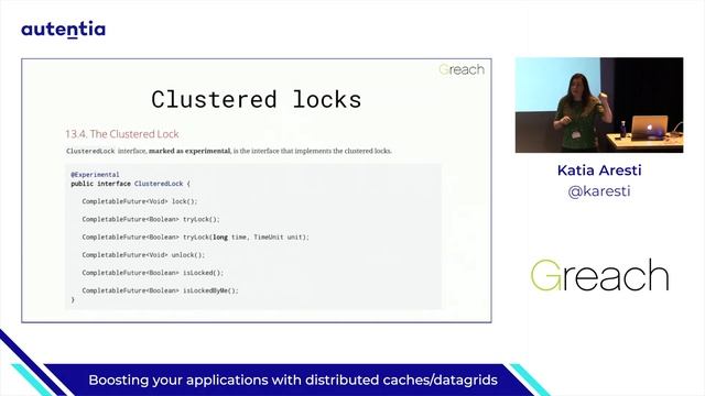 Boosting your applications with distributed caches:datagrids - Katia Aresti смотреть онлайн