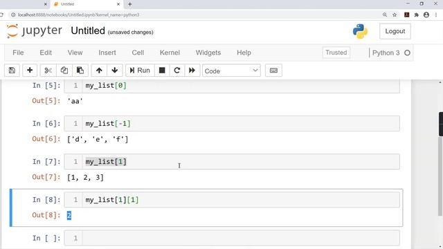 14 Lists Part 1 in Python смотреть онлайн