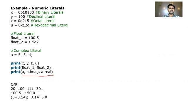 LITERALS(BOOLEAN,STRING,NUMERIC,COLLECTION,SPECIAL) - PYTHON PROGRAMMING | PYTHON LITERALS смотреть онлайн