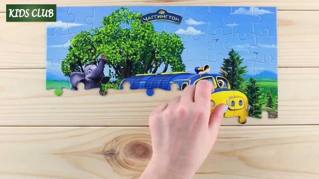 Chuggington Train Puzzle ? Chuggington Jigsaw Puzzle Games for Kids [Kids Club] смотреть онлайн