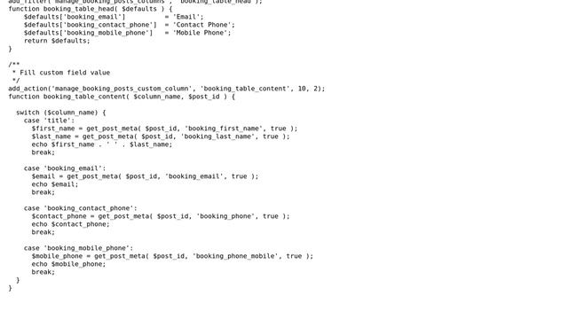 Wordpress: Replace title column in post list with post meta value смотреть онлайн