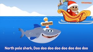 Baby Shark Christmas 🎅 Christmas Shark Family Adventure 🎅 Christmas Songs by The Learning Station