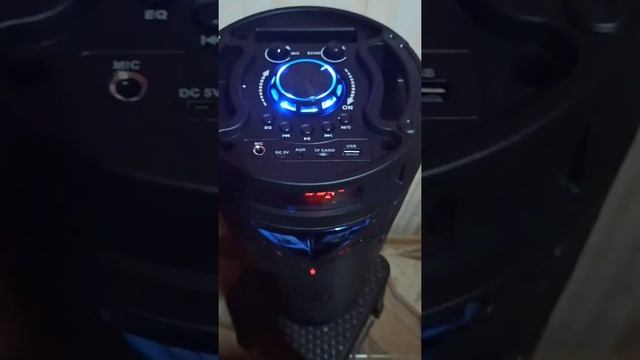 Дешёвая колонка обзор, блютуз колонка ZQS 6203, bluetooth, портативная колонка смотреть онлайн