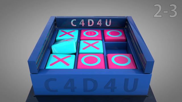 Softbody Tic Tac Toe V01 ❤️ C4D4U смотреть онлайн