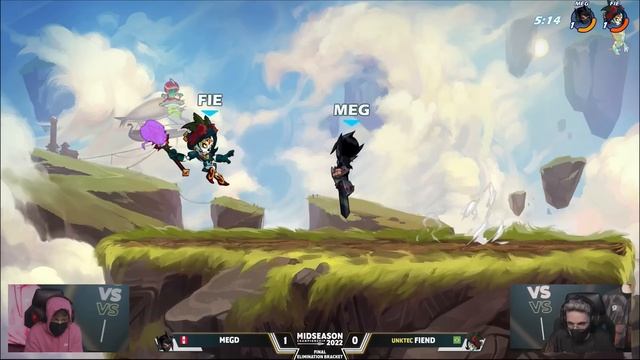 Fiend vs Megd - Elimination Final - Midseason Invitational 2022 - 1v1 смотреть онлайн