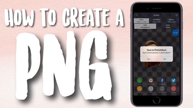 How to make a PNG on iPhone | Tech Videos смотреть онлайн