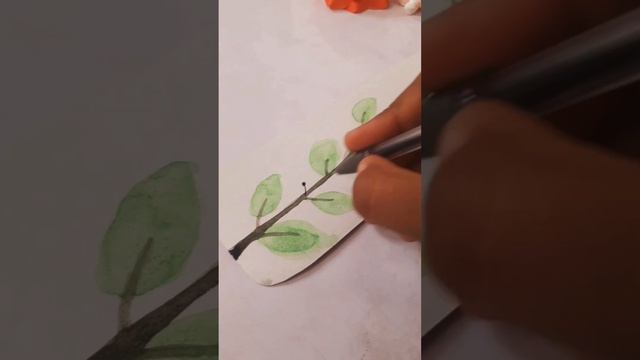 simple and easy bookmark || leaves book mark || creativeart || mona art and craft смотреть онлайн