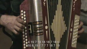 Галина с нотами в цифрах