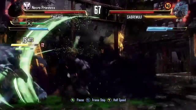 145 Hit Hisako ultra fight vs Sabrewulf! (CPU Very Hard) смотреть онлайн