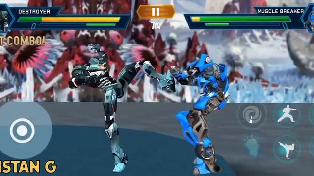 Robot Fighting Kung Fu Karate Android Mobile Gameplay смотреть онлайн