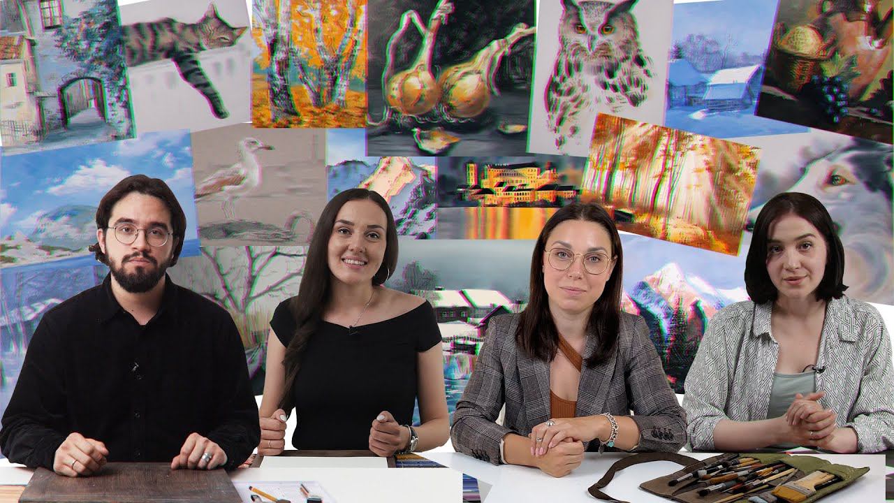 Промо онлайн-курса «Я-Художник 4.0» смотреть онлайн