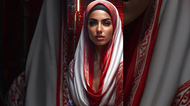 AI Model Girl Video of Arabian Girl ｜ Arabian Beauty in Water Sensuality смотреть онлайн