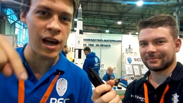 Интервью на стенде REC | Дмитрий Миллер | 3D Print Expo смотреть онлайн